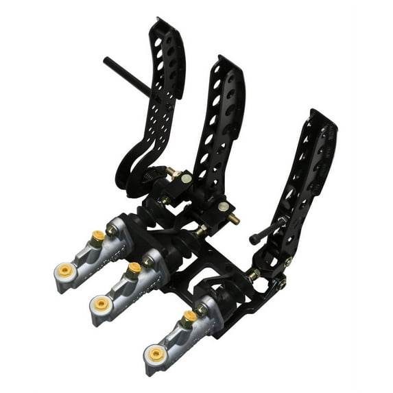 Wilwood Pedal Assembly Floor Mount-Brake Clutch & Throttle