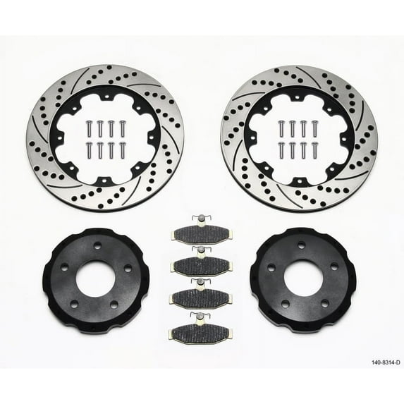 Wilwood Pro-Matrix Rear Kit Drilled 88-96 Corvette C4