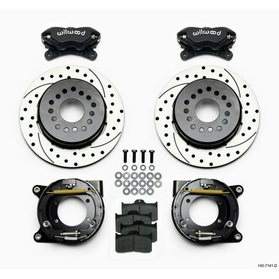 Wilwood Rear Disc Brake Kit w/Park Brake Chevy
