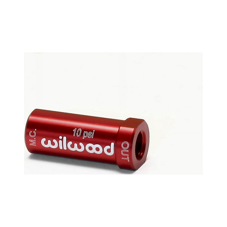 Wilwood Residual Press Valve 10lb Wilwood Residual Press Valve 10lb