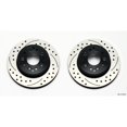 Wilwood Rotor Kit Front/Rear-Drilled 65-82 Corvette C2/C3 (1Pc Rotors) main image 1