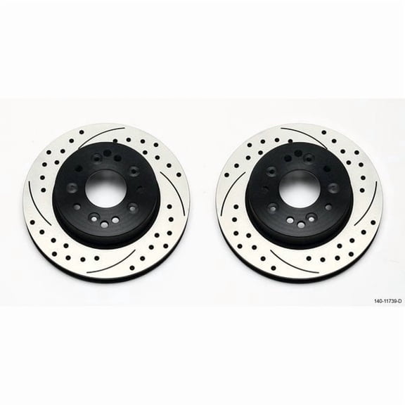 Wilwood Rotor Kit Rear C2 / C3 Corvette 1pc Rotor