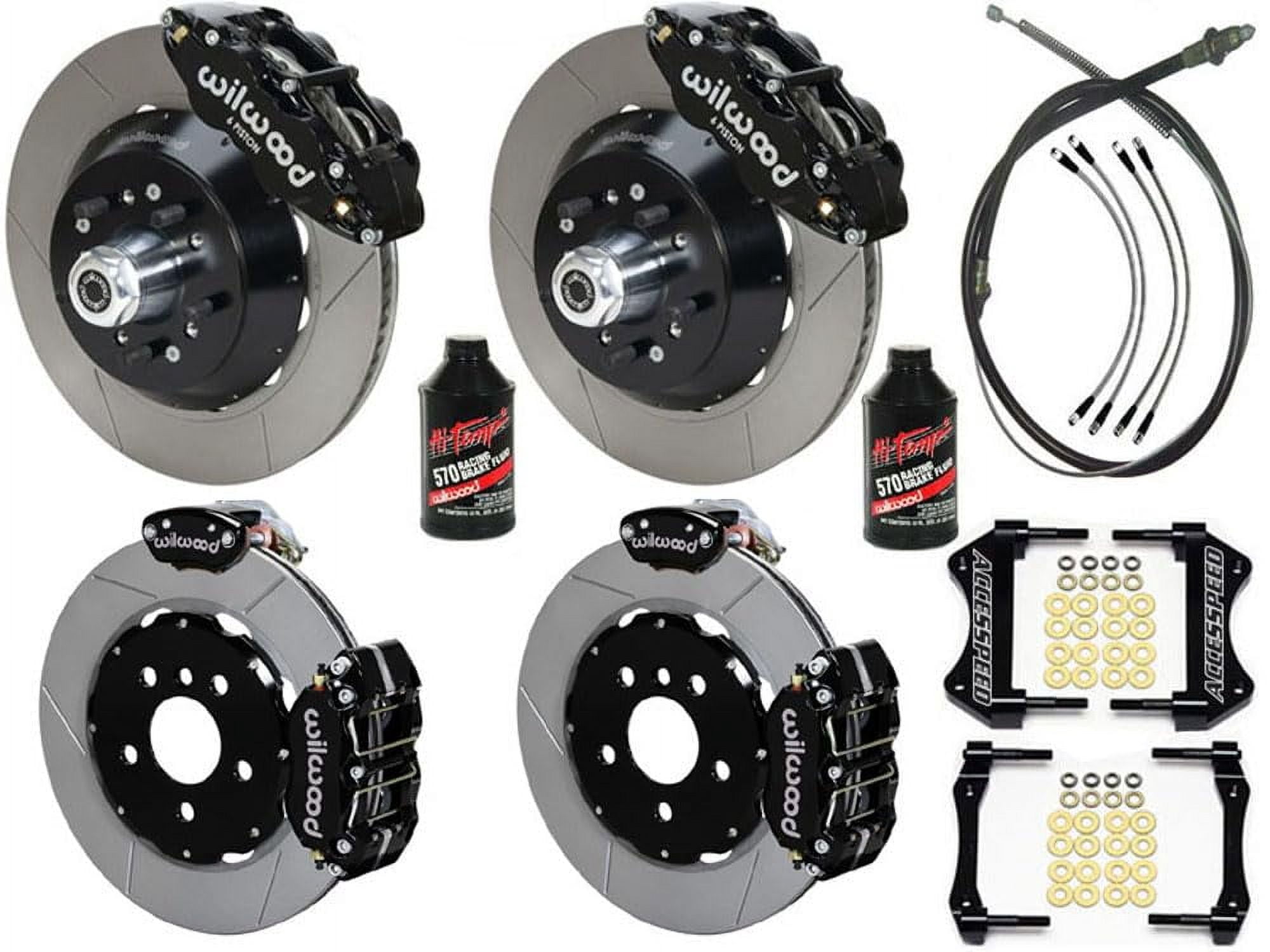 Wilwood 140-9296 SL6R BB FRONT KIT-14.00