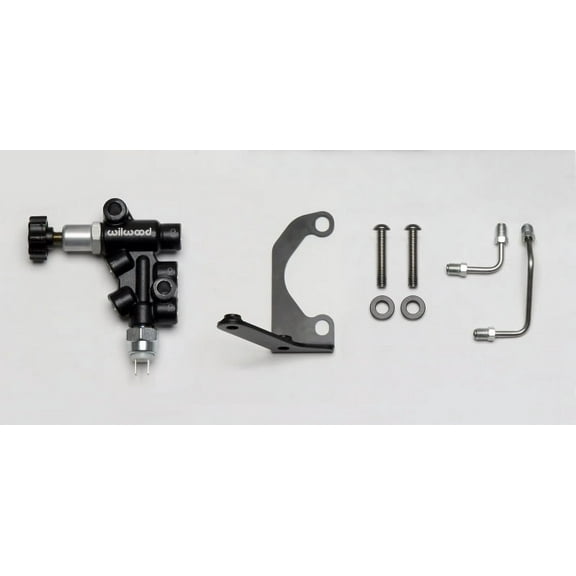 Wilwood Tandem Master Cylinder Mounting Bracket L/H Kit w/ Prop Valve