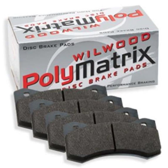 Wilwood WIL150-Q-7112K Q Compound Brake Pads, Black