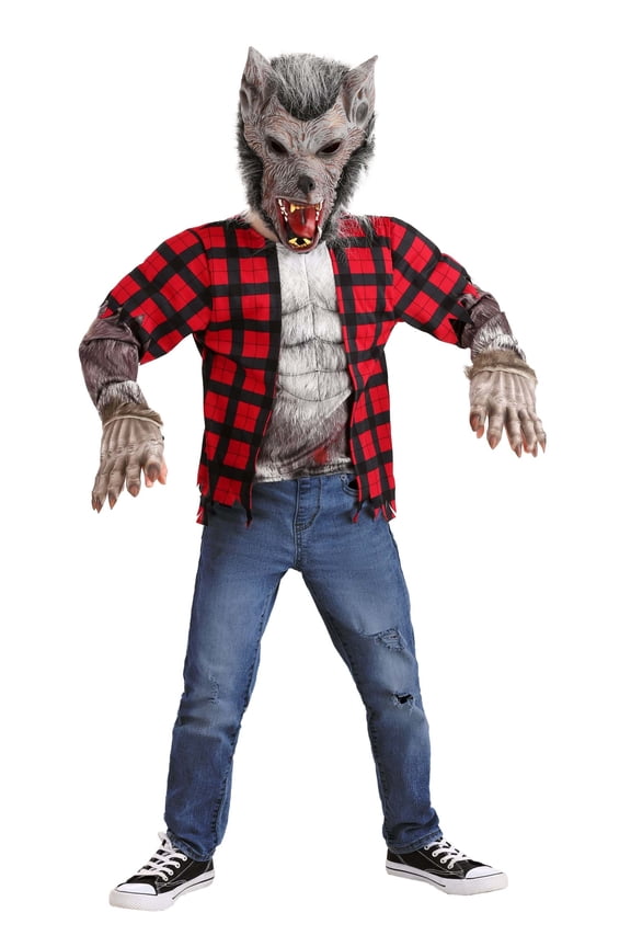 Wily Werewolf Costume for Kids
