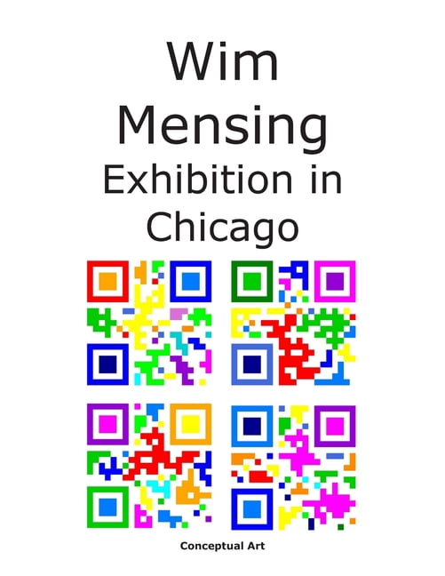 Wim Mensing Exhibition in Chicago, (Paperback)