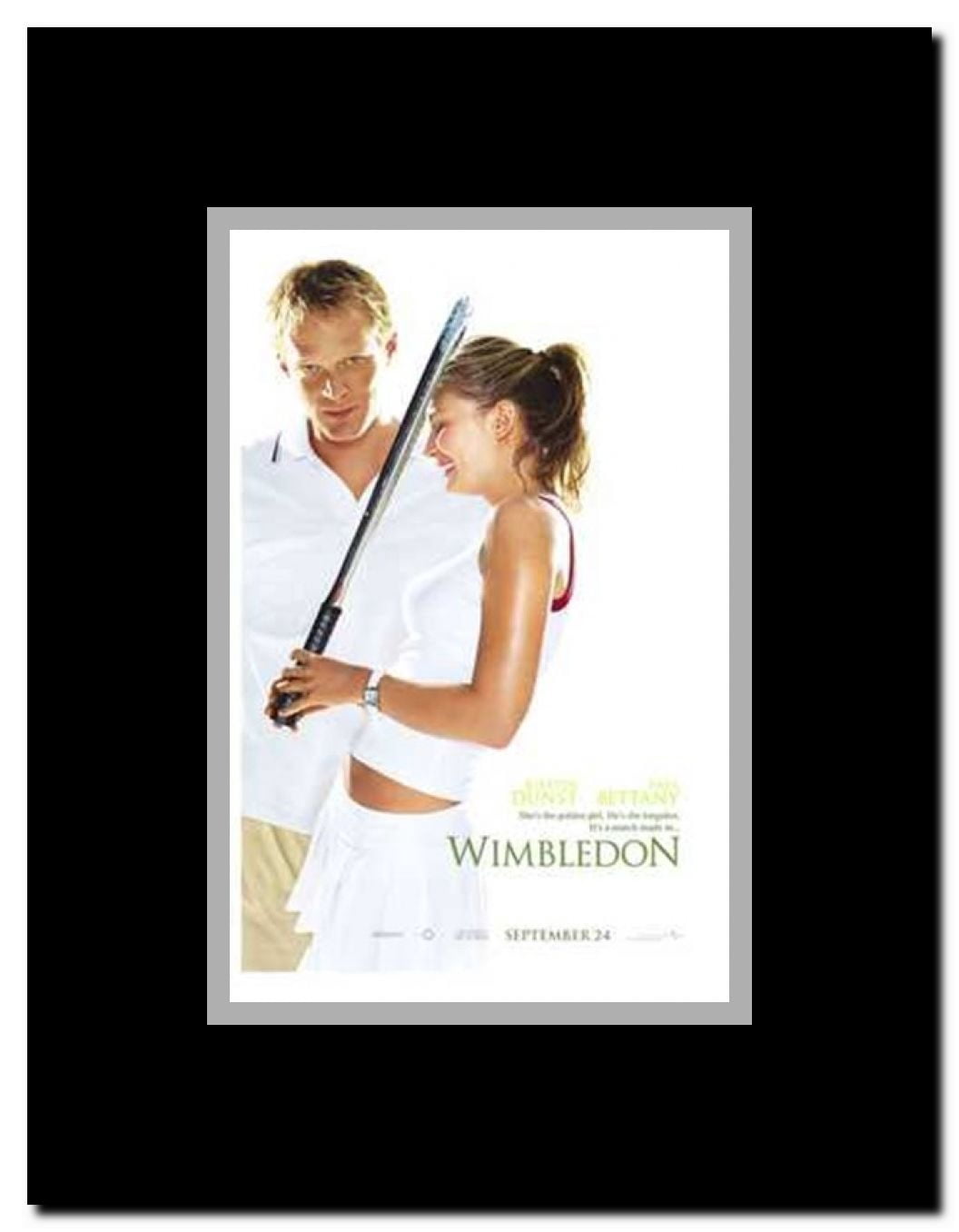 Wimbledon Framed Movie Poster
