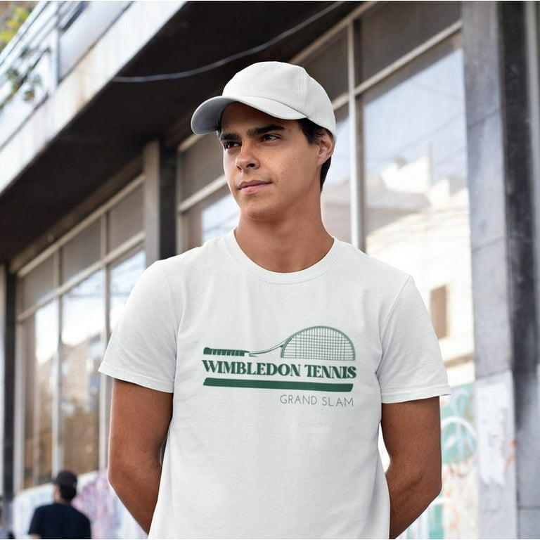 Wimbledon Tennis Shirt Vintage Racquet Design Tennis Lover Gift Tennis Apparel Classic Tennis T Shirt Tennis Tournament Clothing Walmart