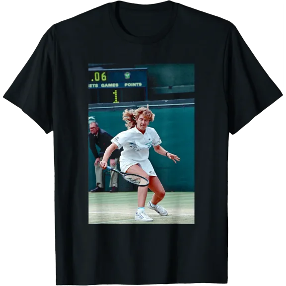Wimbledon Tennis Steffi Graf Vs Martina Navratilova 1988 T-Shirt Size S-5XL