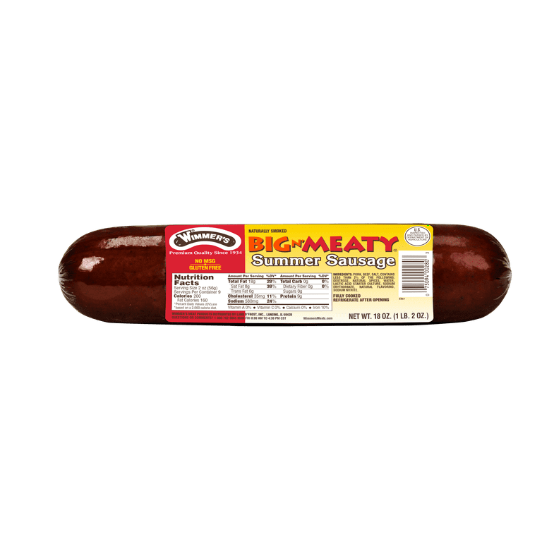 https://i5.walmartimages.com/seo/Wimmer-s-Big-N-Meaty-Summer-Sausage-20-oz-Pack-of-1-Charcuterie-Sausage_7f5eec7b-9459-4ca7-9e80-f7597f34f633.40fb2b78cc3dfade964dfa2bbff3cbd5.png?odnHeight=768&odnWidth=768&odnBg=FFFFFF