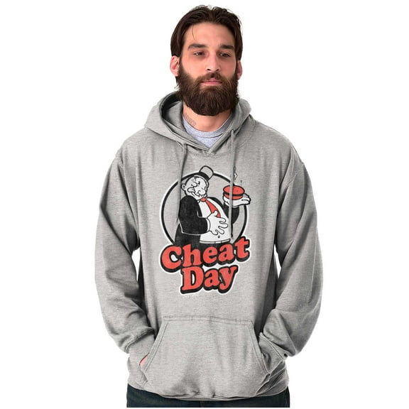 Wimpy Cheat Day Popeye Sailor Man Hoodie Sweatshirt Women Men Brisco Brands S