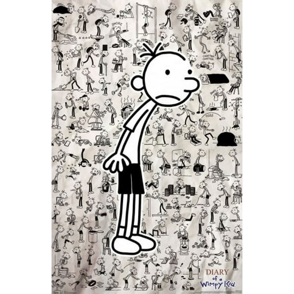Wimpy Kid - Art Poster Print (24 x 36)