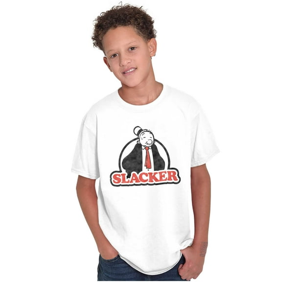 Wimpy Slacker Popeye The Sailor Man Crewneck T Shirts Boy Girl Teen Brisco Brands L