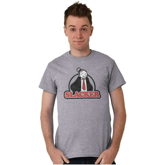 Wimpy Slacker Popeye The Sailor Man Men's Graphic T Shirt Tees Brisco Brands S