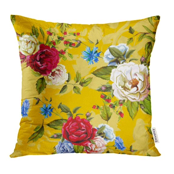 Win Home Square Throw Pillow Covers Vintage Head Island Beaufort Nautical Chart Pillowcases Polyester 18 X 18 Inch with Hidden Zipper Home Sofa Cushion Decorative Pillowcase