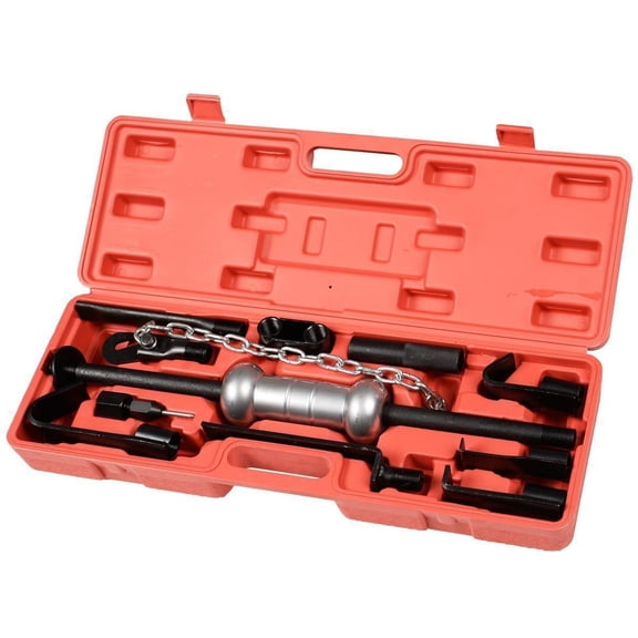 Win Max 10 lb Heat Treated Steel Panel Beater Dent Puller Slide Hammer Automotive Body Repair Tool