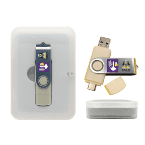 Tails Linux Persistent Bootable USB with 32GB Storage | Encrypted persistent storage for saving selected files and settings while using Tails live