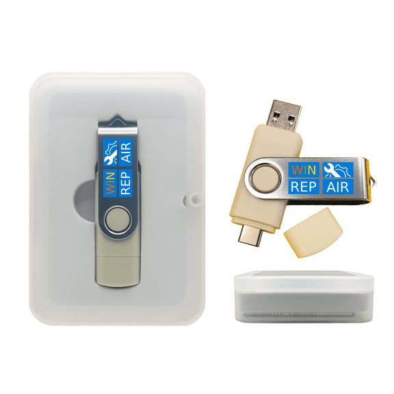PC Repair & Recovery Bootable USB Flash Drive – 64GB Diagnostic Utility