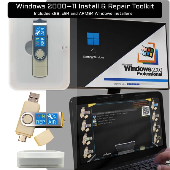 Tech Store On Windows Repair USB Bootable Data Recovery Diagnostic ...