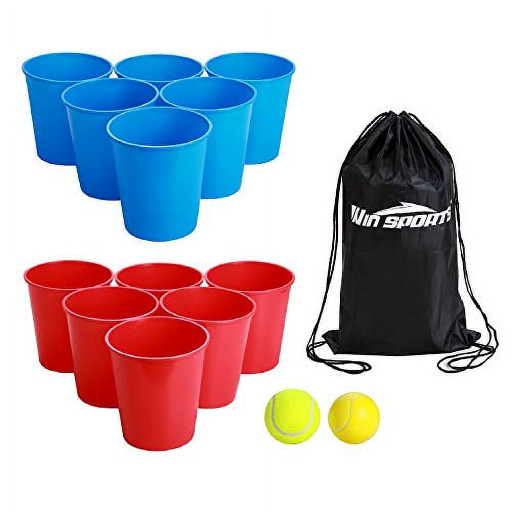 Franklin Sports Battle Buckets Pong Game - Fast Paced Four Player Ping Pong  Game - Fun for Kids and Families - It'S a Game of Skill, Strategy, Change  and Its addictive! 