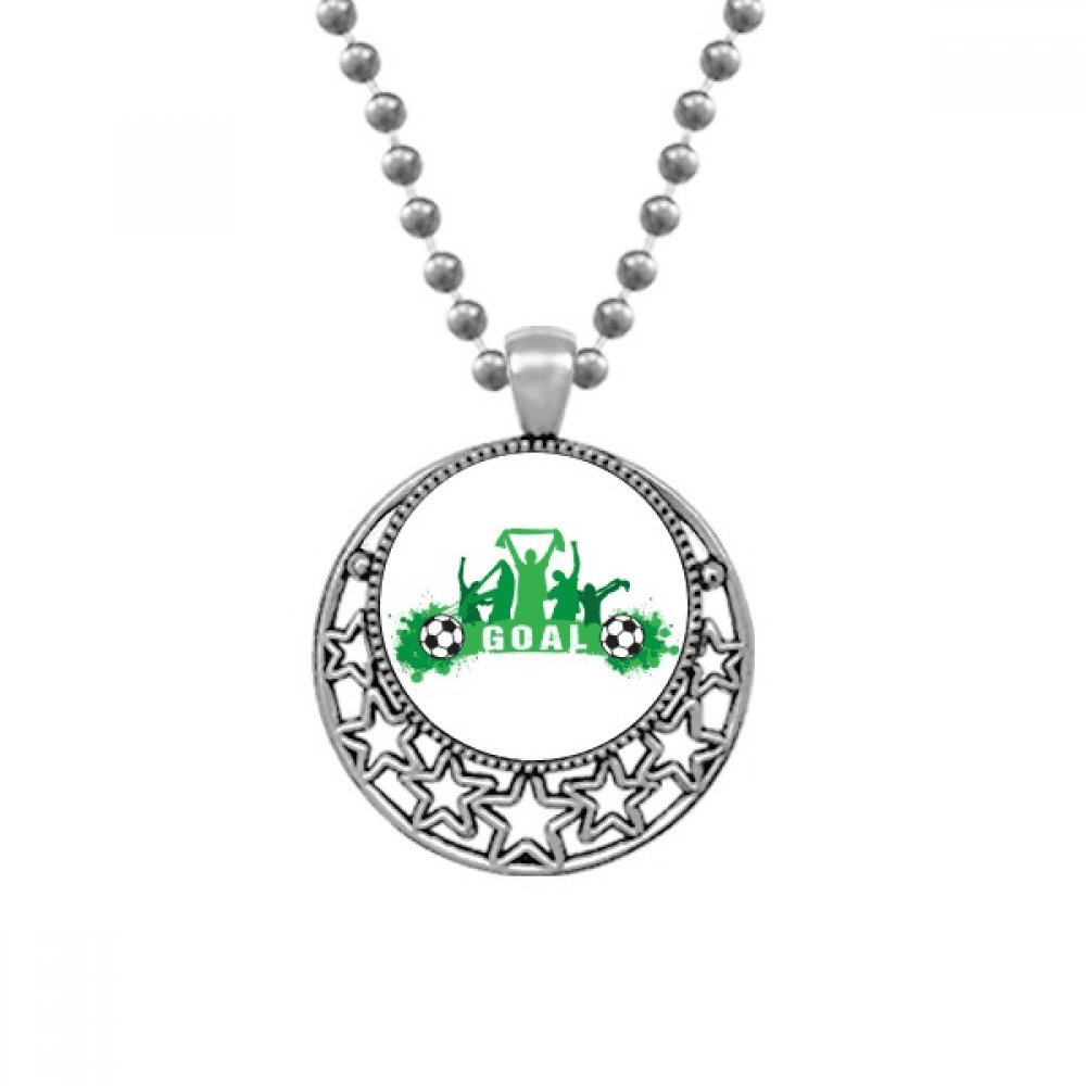 Sterling Silver Soccer Necklace With Celtic Knot - Sports Pendant Jewelry Gift For Players & Fans (20+2" Chain)