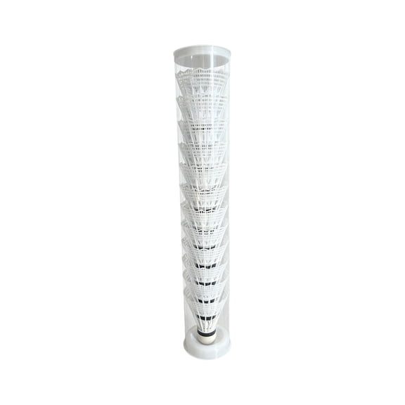 Win s Way 12 Pack Nylon Badminton Shuttlecocks, Windproof Stable Training Birds, Durable Badminton Balls for Indoor Outdoor Practice, Matches Tennis Training Gear & Sports Items