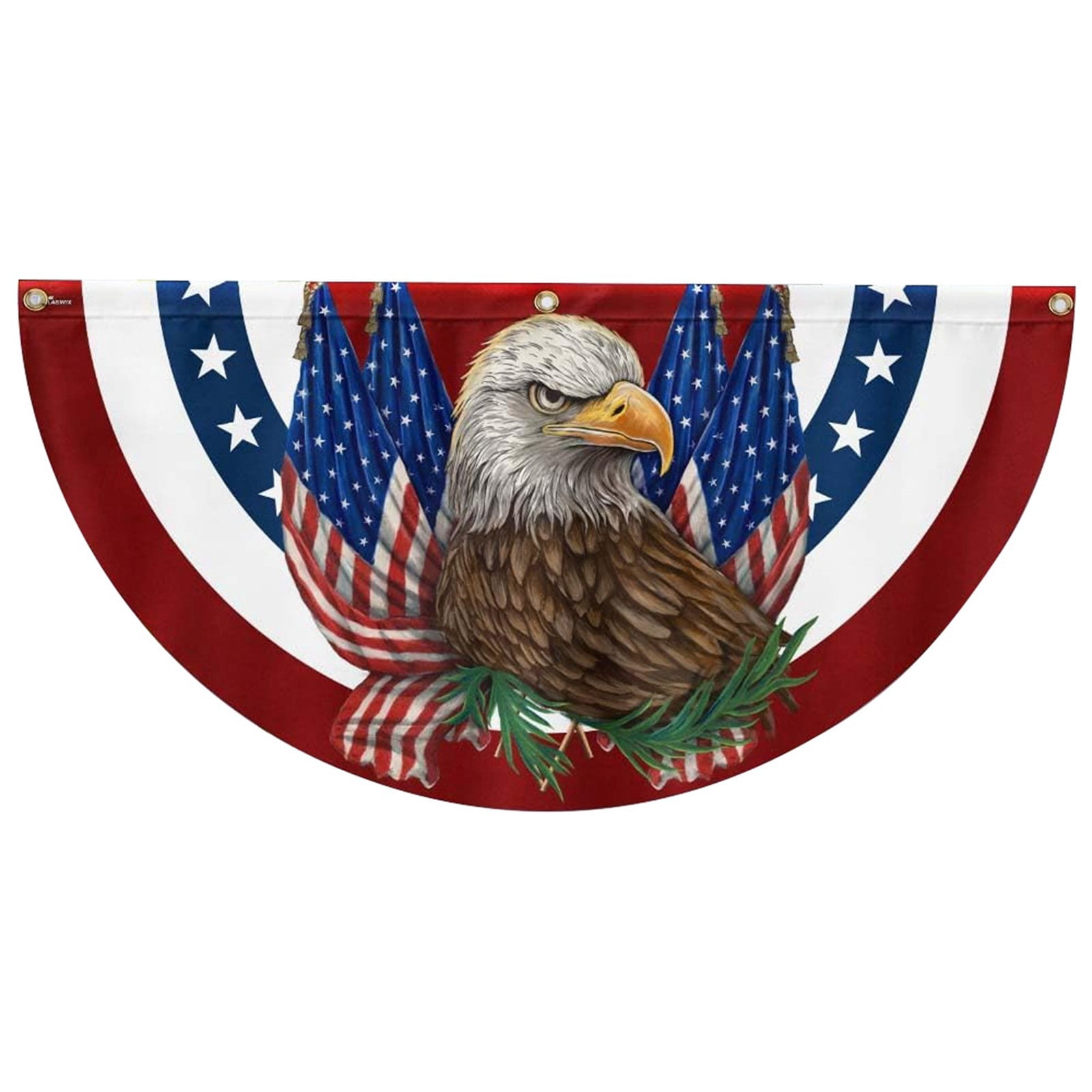 Win s Way 250th Anniversary Banner, Patriotic Decoration Flag 1776-2026 Polyester Indoor Outdoor Hanging Banner for July 4th Party Decor