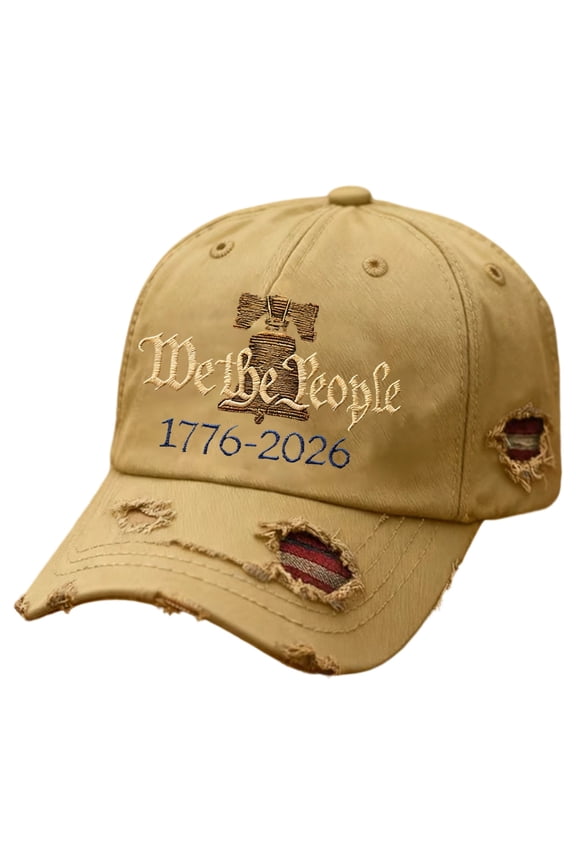 250th Anniversary Baseball Cap Unisex Patriotic Adjustable Hat USA Independence Day 1776-2026 Outdoor Sun Hat
