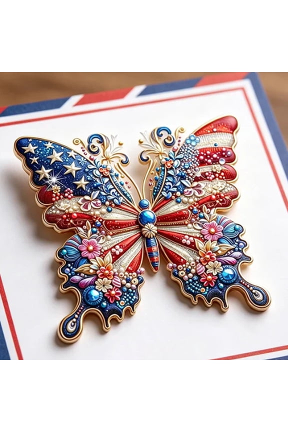 250th Anniversary USA Lapel Pin Patriotic Pin American Flag with Multiple Patterns 1776-2026 Memorial Day Independence Day Accessories
