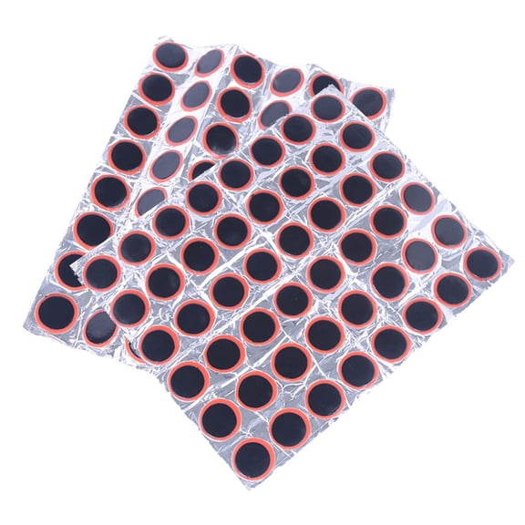 Win s Way 96 PCS Rubber Tire Patch Repair Kit, 2 Rolls Bicycle Puncture Patch, Portable Bike Accessories for Womens Bicycles, Small Bikes, Solar Bike & Outdoor Riding