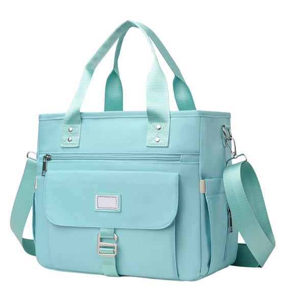 Win s Way Diaper Bag Backpack, Large Capacity Nylon Maternity Baby Bag for Mom & Dad, Lightweight Waterproof Travel Mommy Bag with Wet and Dry Separation, Hospital Overnight Nappy Bag