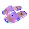 thumbnail image 1 of Win s Way LED Light Up Slippers for Men Women Couple Motion Sensor Rainbow Sandals Waterproof Quick Dry Bathroom Slides Non Indoor Outdoor Summer House Shoes, 1 of 8