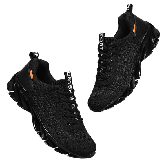 Win s Way Men's Athletic Running Tennis Walking Gym Training Shoes, Performance Mesh Support Flexible Sneakers