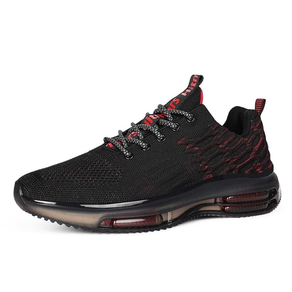 Win s Way Men's Athletic Sneakers, Air Sport Walking Workout Gym Jogging Tennis Shoes, Flexible Rubber Sole