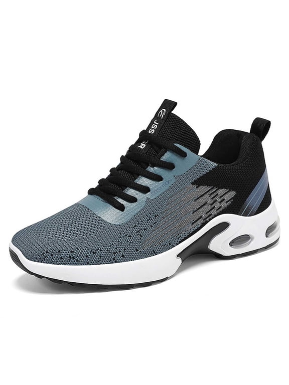 Men's Breathable Slip-On Sneakers, Walking Running Casual Lightweight Comfortable Sports Shoes