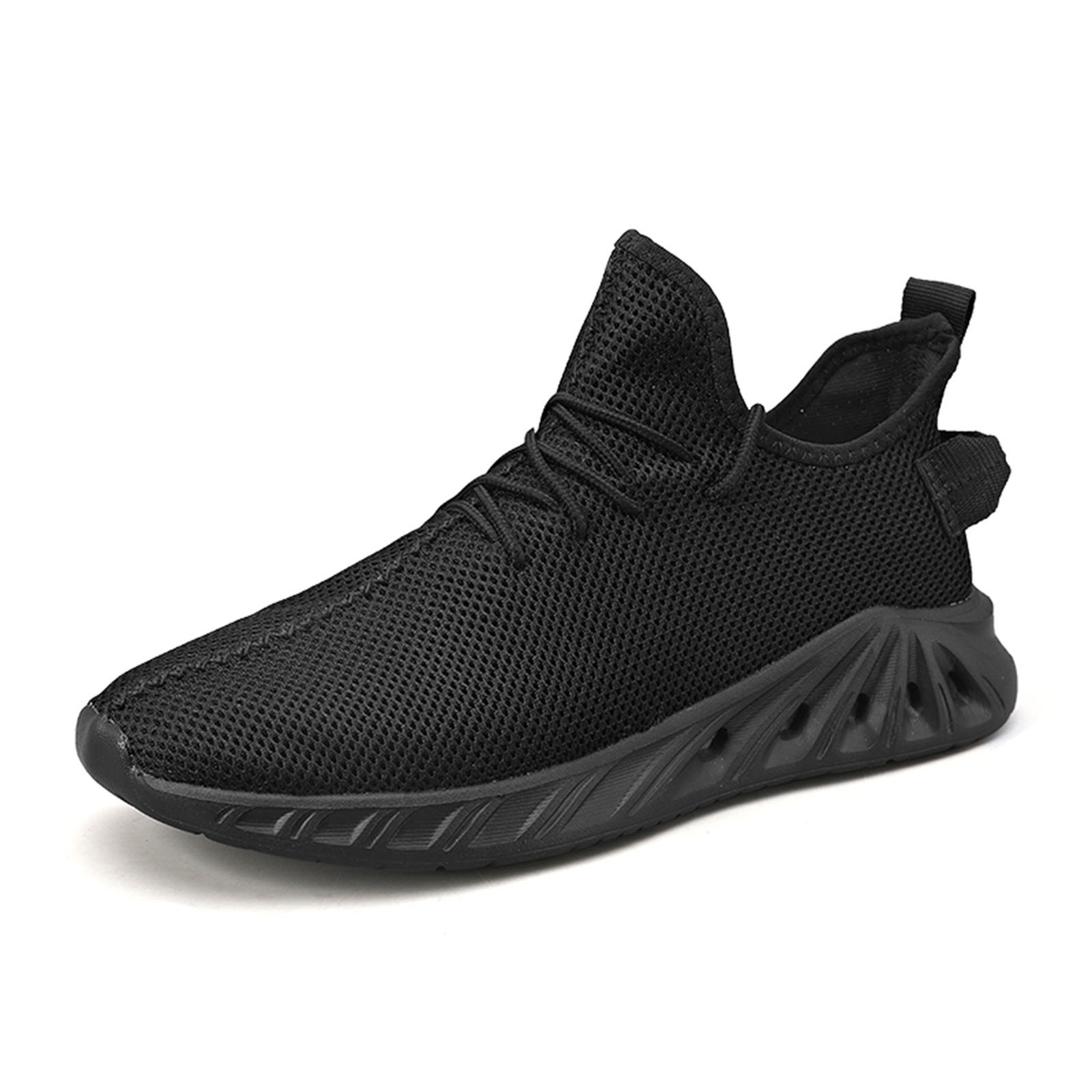 Zapatillas deportivas transpirables para hombre, no ligeras, para caminar, cómodas para personas mayores, para trotar