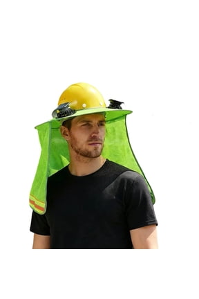 Solar Fan Hard Hat Full Brim Construction Hat Breathable Sun Protection UV Protection USB Charging