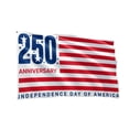 thumbnail image 1 of Win s Way USA 250th Anniversary Flag 1776-2026 American Independence Celebration Banner, 1 of 6