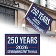 thumbnail image 1 of Double Sided 250th Anniversary American USA Flags 3x5 Outdoor- Vivid Colors 3Ply 1776-2026 250 Years Birthday Patriotic Flags Banners- Heavy Duty 100% Polyester with 2 Brass Grommets, 1 of 6