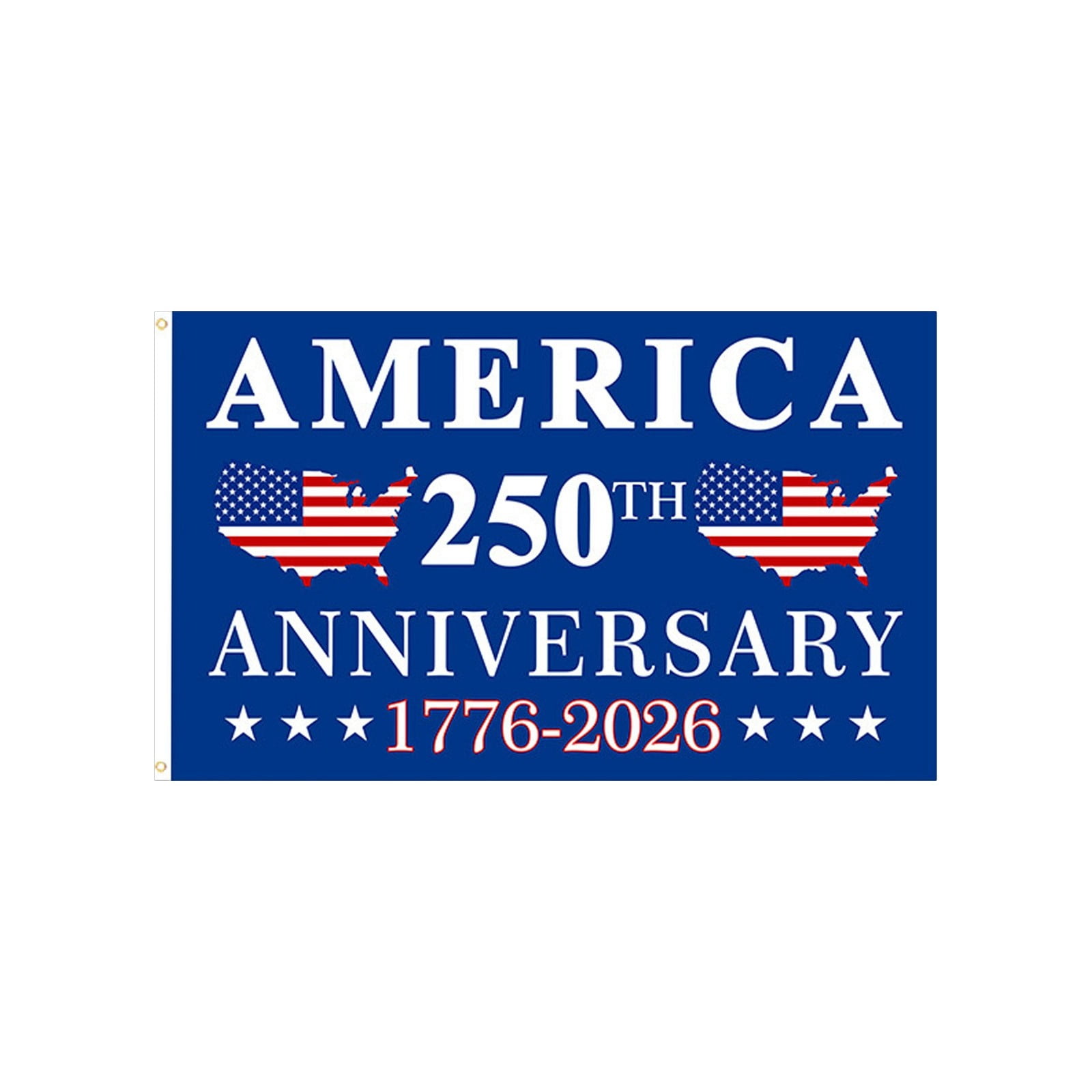 Win s Way USA 250th Anniversary Flag 1776-2026 American Independence Celebration Banner
