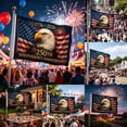 thumbnail image 1 of Win s Way USA 250th Anniversary Flag 1776-2026 American Independence Celebration Banner, 1 of 9