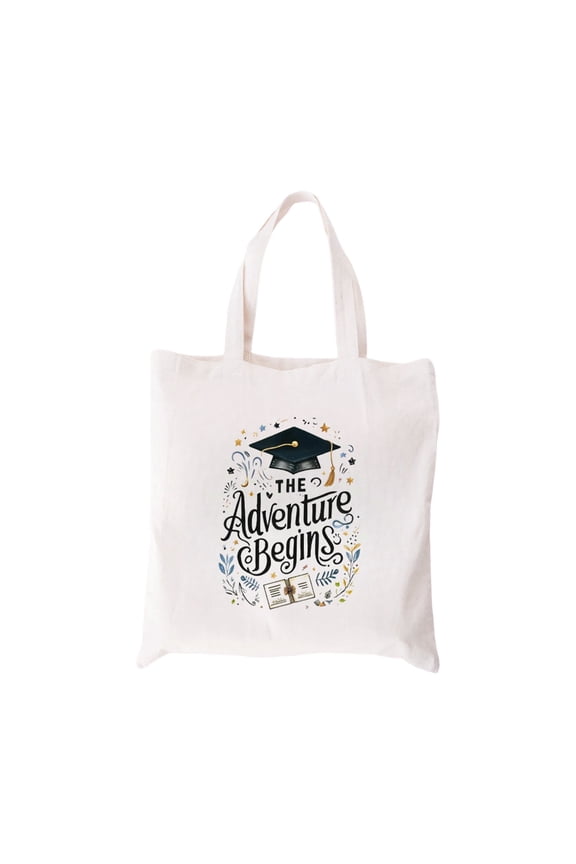 Unisex Graduation Tote Shoulder Bag for School