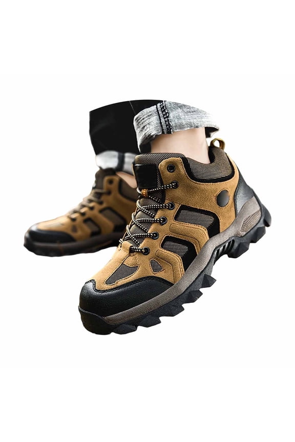 Unisex Outdoor Hiking Shoes, Large Size Breathable Walking Sneakers for Couples