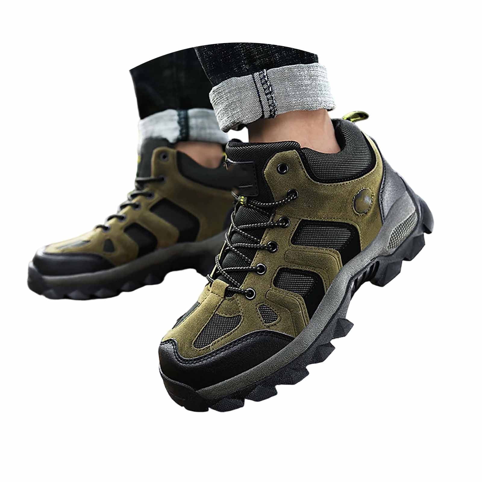 Win s Way Unisex Outdoor Hiking Shoes, Large Size Breathable Walking Sneakers for Couples