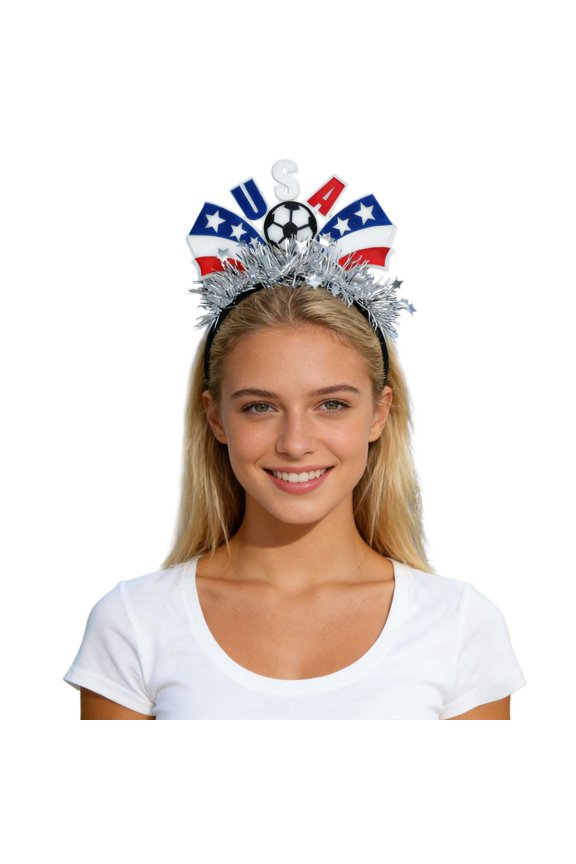 Unisex Soccer Headband Game Day Sweatband Sports Fan Breathable Elastic Headwear Soccer Event Exclusive