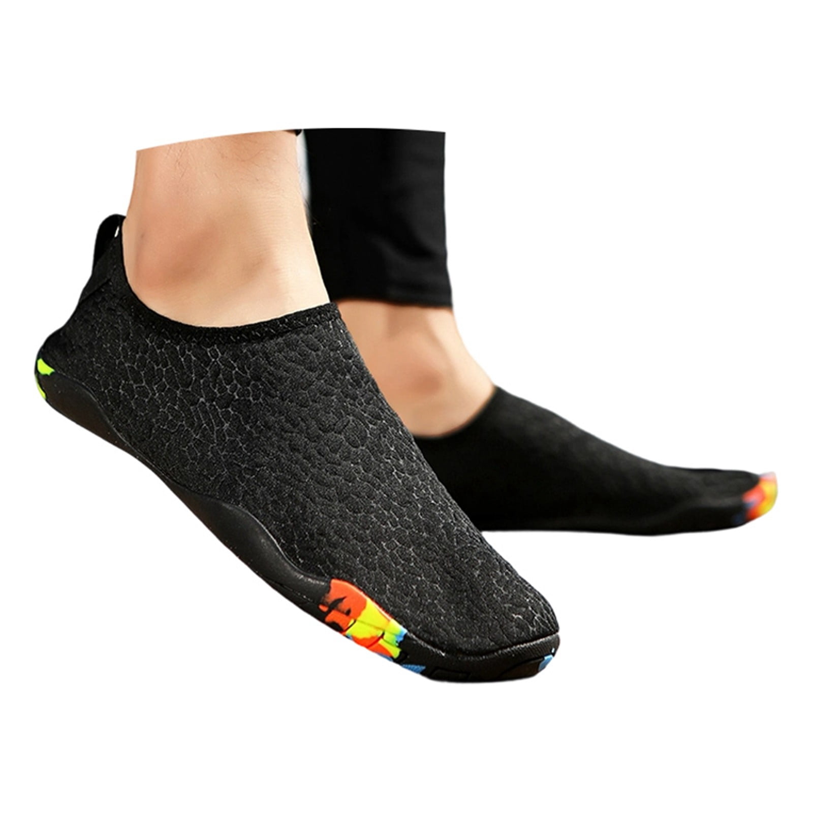 Win s Way Women's Barefoot Sneakers, Quick-Dry Mesh Upper Water Shoes for Hiking Walking Beach