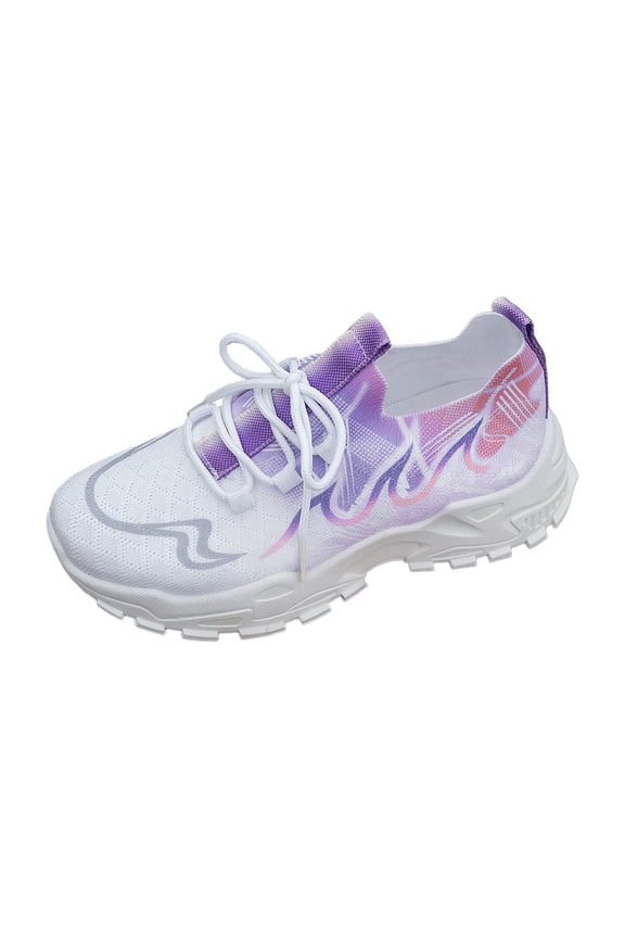 Women's Modern Walking Sneakers, Lightweight Flexible Supportive Athletic Shoes for Travel