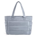 thumbnail image 1 of Win s Way Women's Puffer Tote Bag Lightweight Quilted Shoulder Bag Large Capacity Waterproof Work Travel Gym Handbag Multi-Pocket, 1 of 9