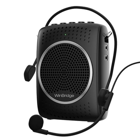 WinBridge S309 Voice Amplifier with Personal Microphone Headset, Loudly High Fidelity Mini Voice Amplifier, Personal Pa System for Teachers Classroom, Meeting, Tour Guide, Yoga, Presentation, Coac